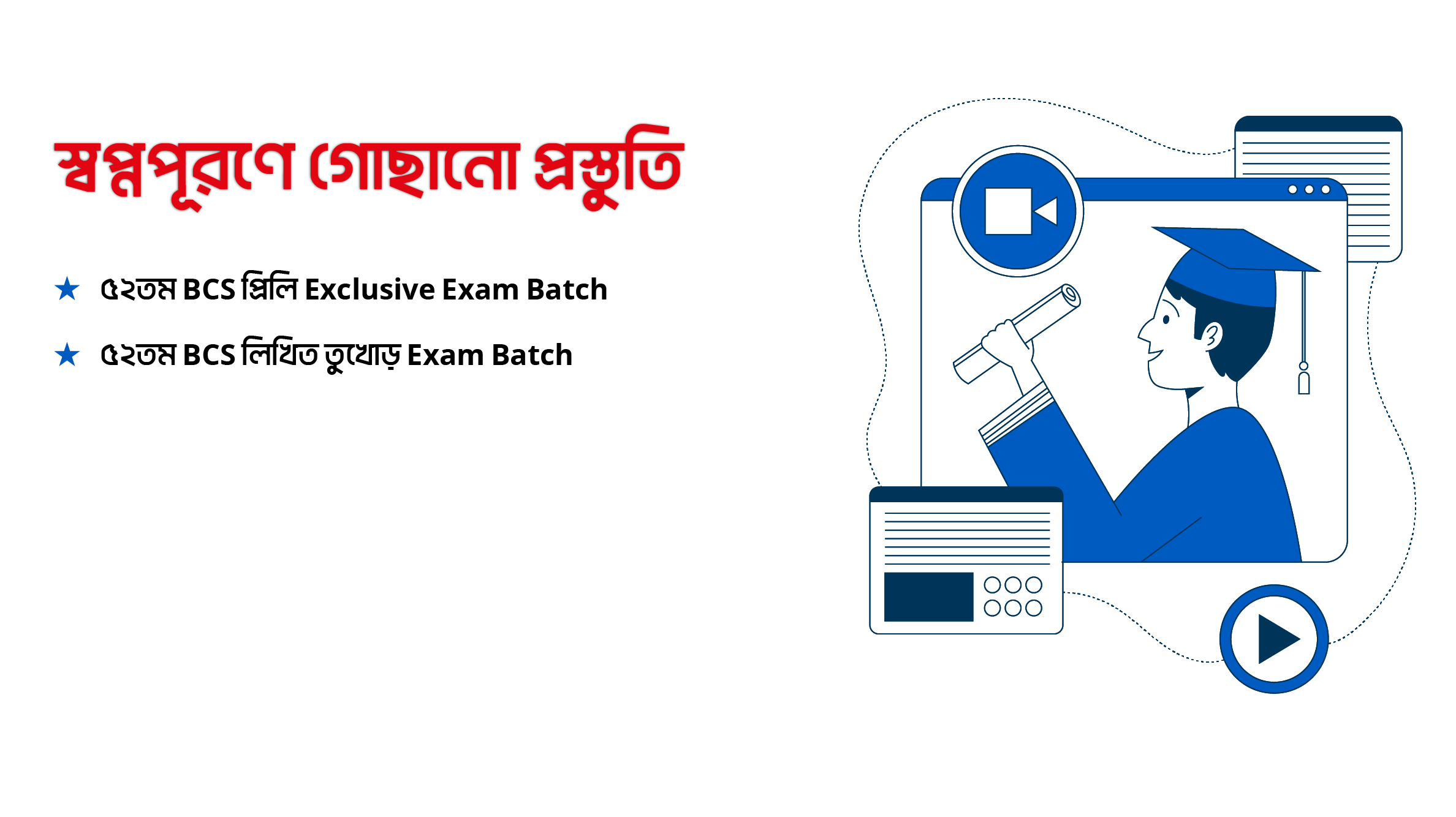 স্বপ্ন পূরণে গোছানো প্রস্তুতি
